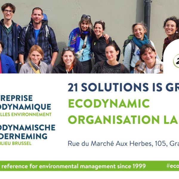 21Solutions labellisé Ecodynamqiue 3 étoiles pour la seconde fois !